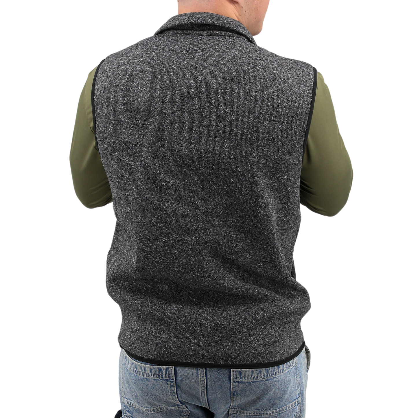 Men's Recycled Sweater Fleece Vest