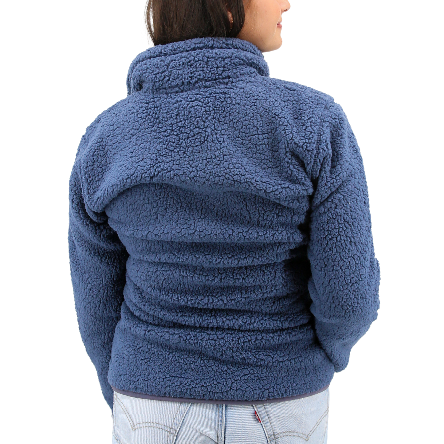 Sustainable Women’s Quarter Zip Sherpa