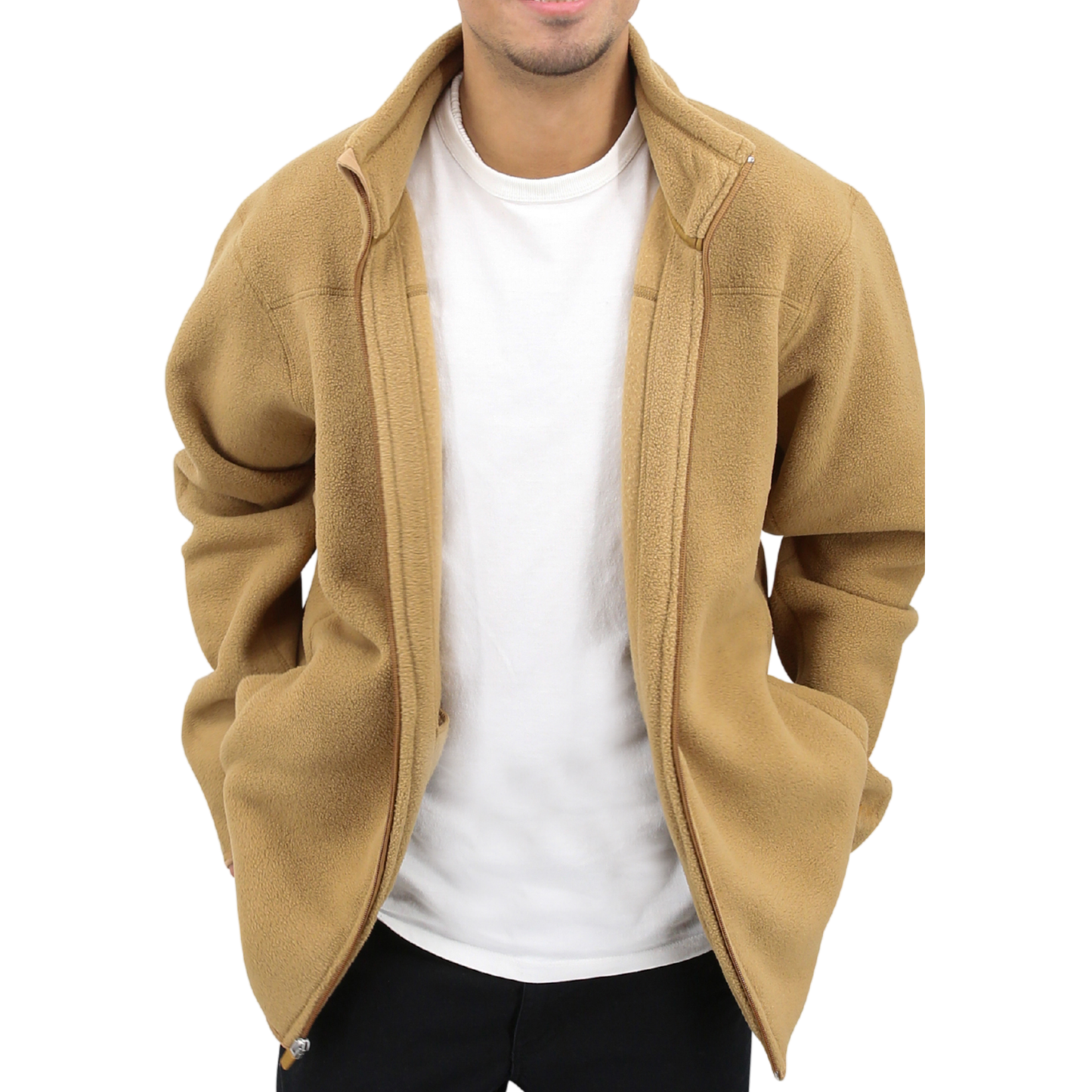 Recycled Full Zip Polar Fleece Jacket