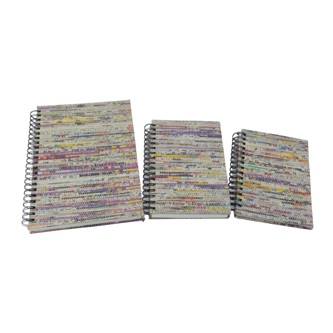 News Reuse Spiral Notebook