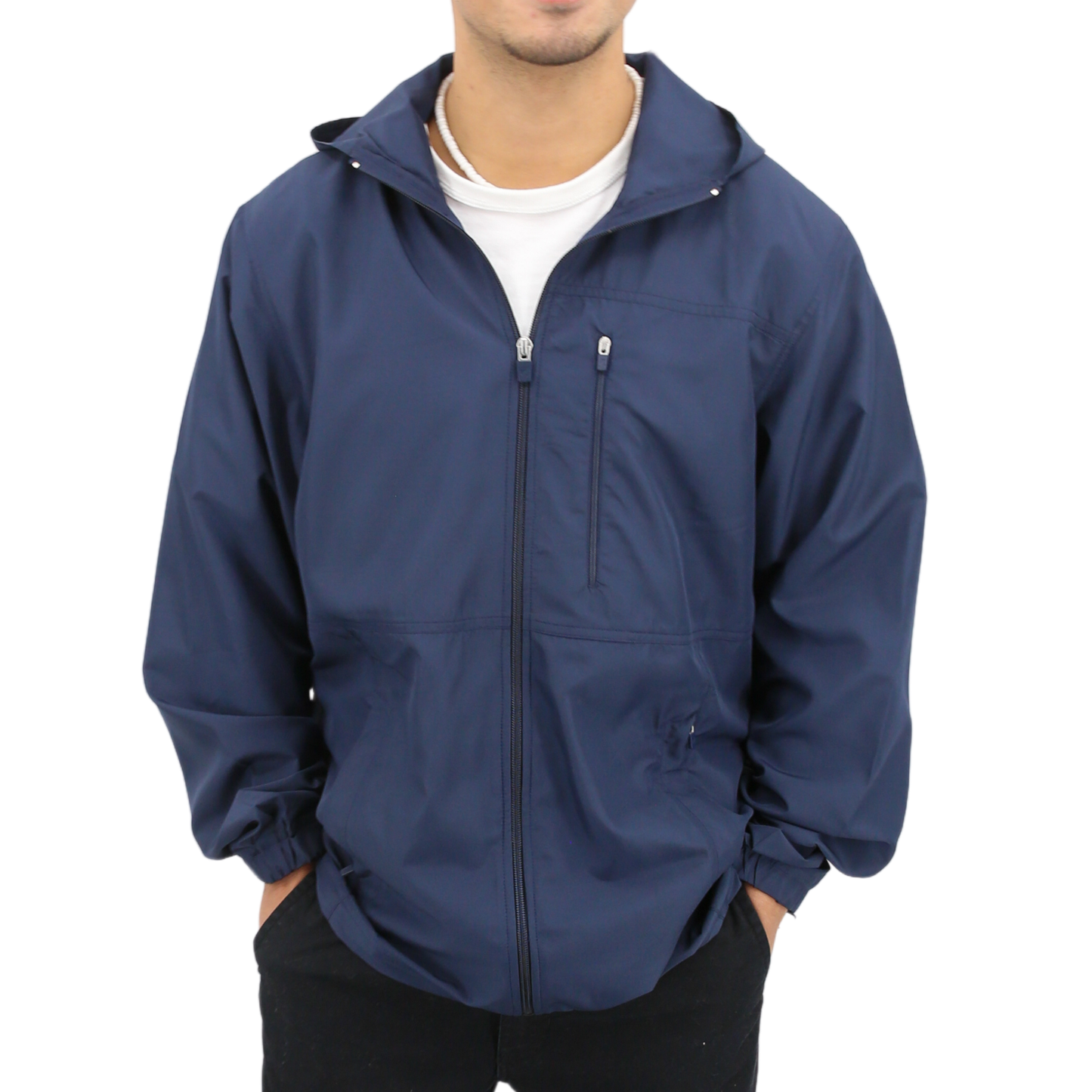 Recycled Full Zip Windbreaker