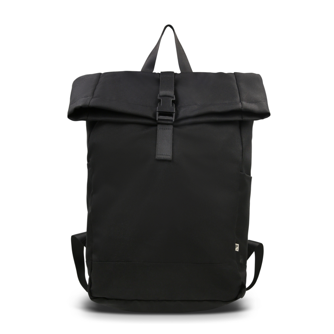Modern Matte Roll Top Backpack