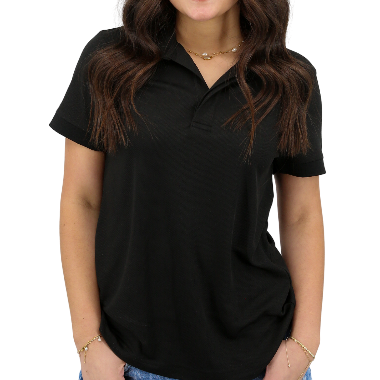 Women's Sustainable Performance Pique Polo Shirt