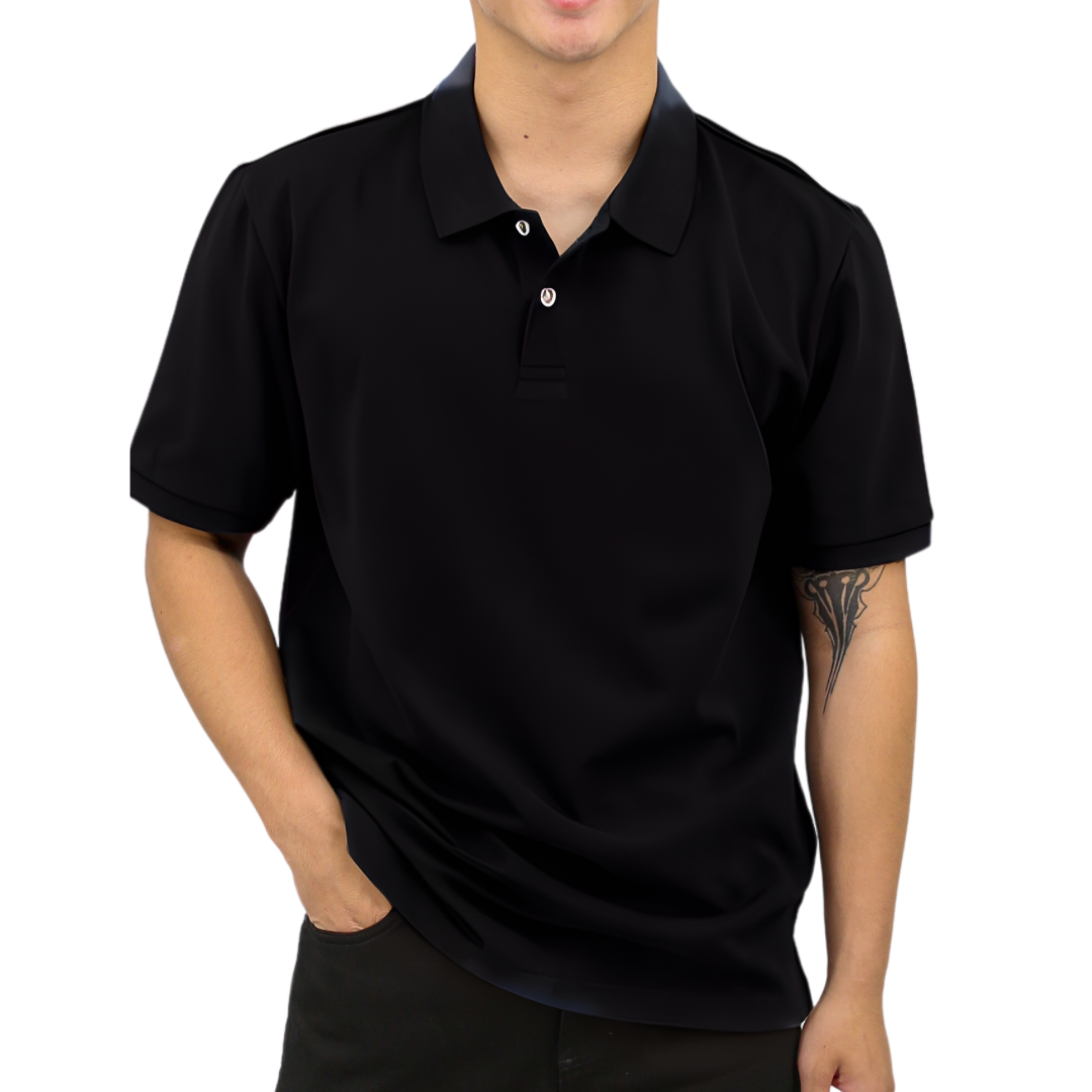Men's Organic Cotton Pique Polo Shirt