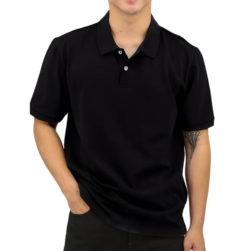 Men's Organic Cotton Pique Polo Shirt