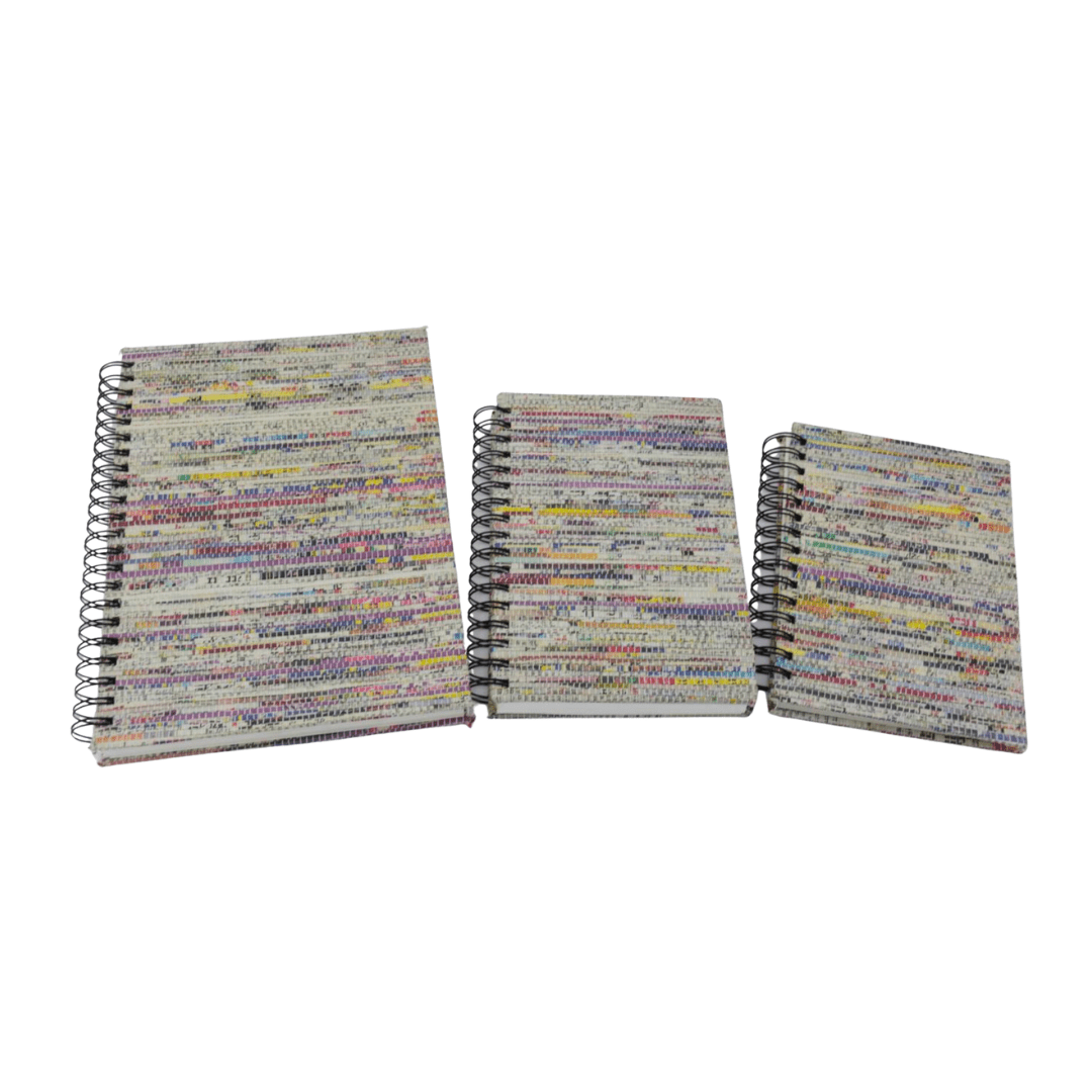 News Reuse Spiral Notebook - TO THE MARKET