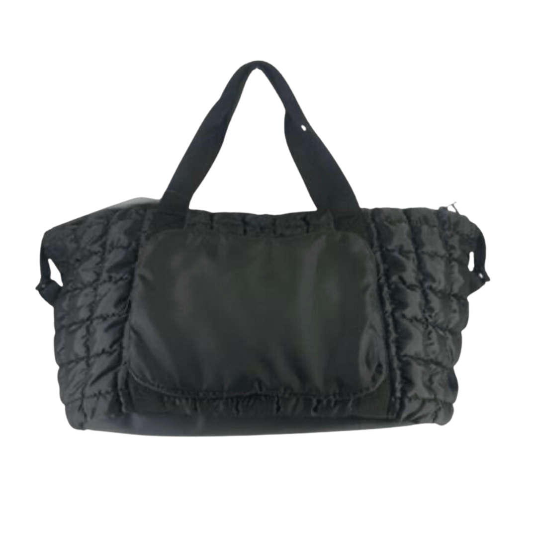 Quilted Duffle Bag - TO THE MARKET