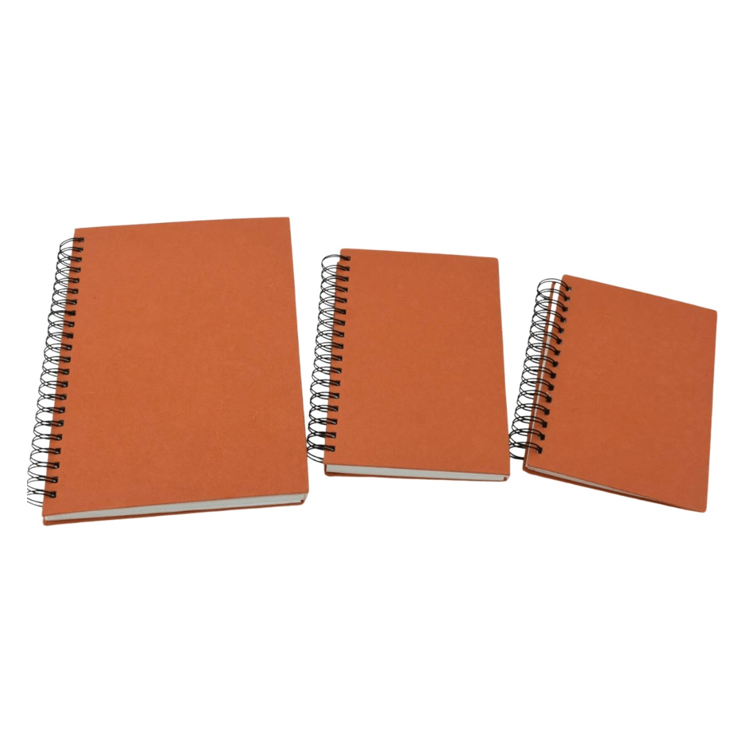 Recycled Paper Spiral Notebook - TO THE MARKET