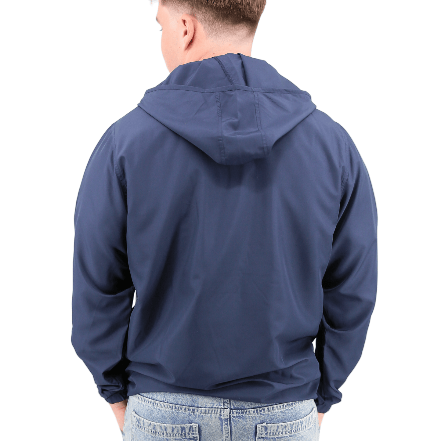 Recycled Quarter Zip Windbreaker - TO THE MARKET