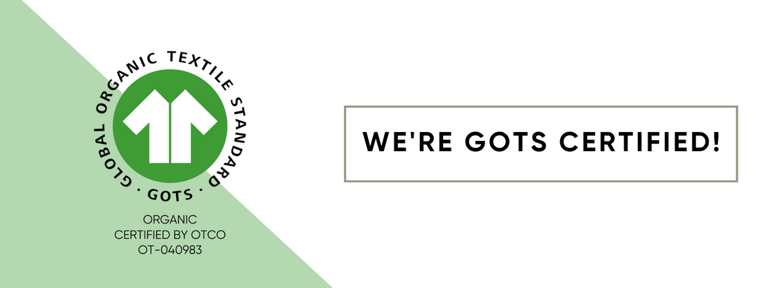 TO THE MARKET is now Global Organic Textile Standard (GOTS) Certified!