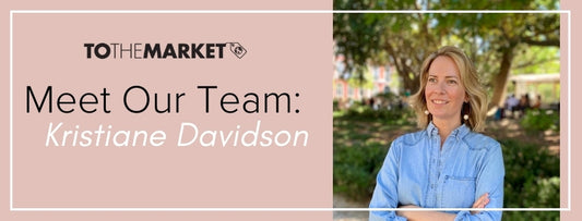 "Meet Our Team: Kristiane Davidson" with a headshot of Kristiane on the right