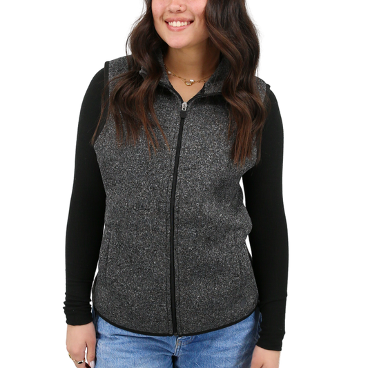 Women's Recycled Sweater Fleece Vest