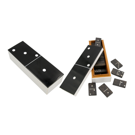 Wood Dominoes Box Set