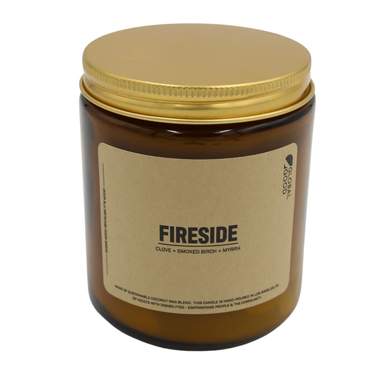 Glass Jar Candle with Lid