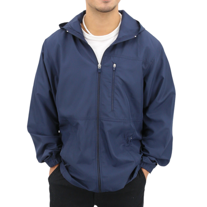 Recycled Full Zip Windbreaker