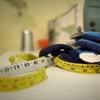 several measuring tapes on a table