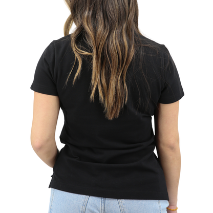Women's Organic Cotton Pique Polo Shirt