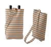Double Wine Carrier - Hand-drawn Stripes