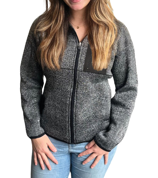 Women's Recycled Full Zip Women’s Multi-Media Sweater Fleece
