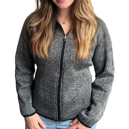 Women's Recycled Full Zip Women’s Multi-Media Sweater Fleece