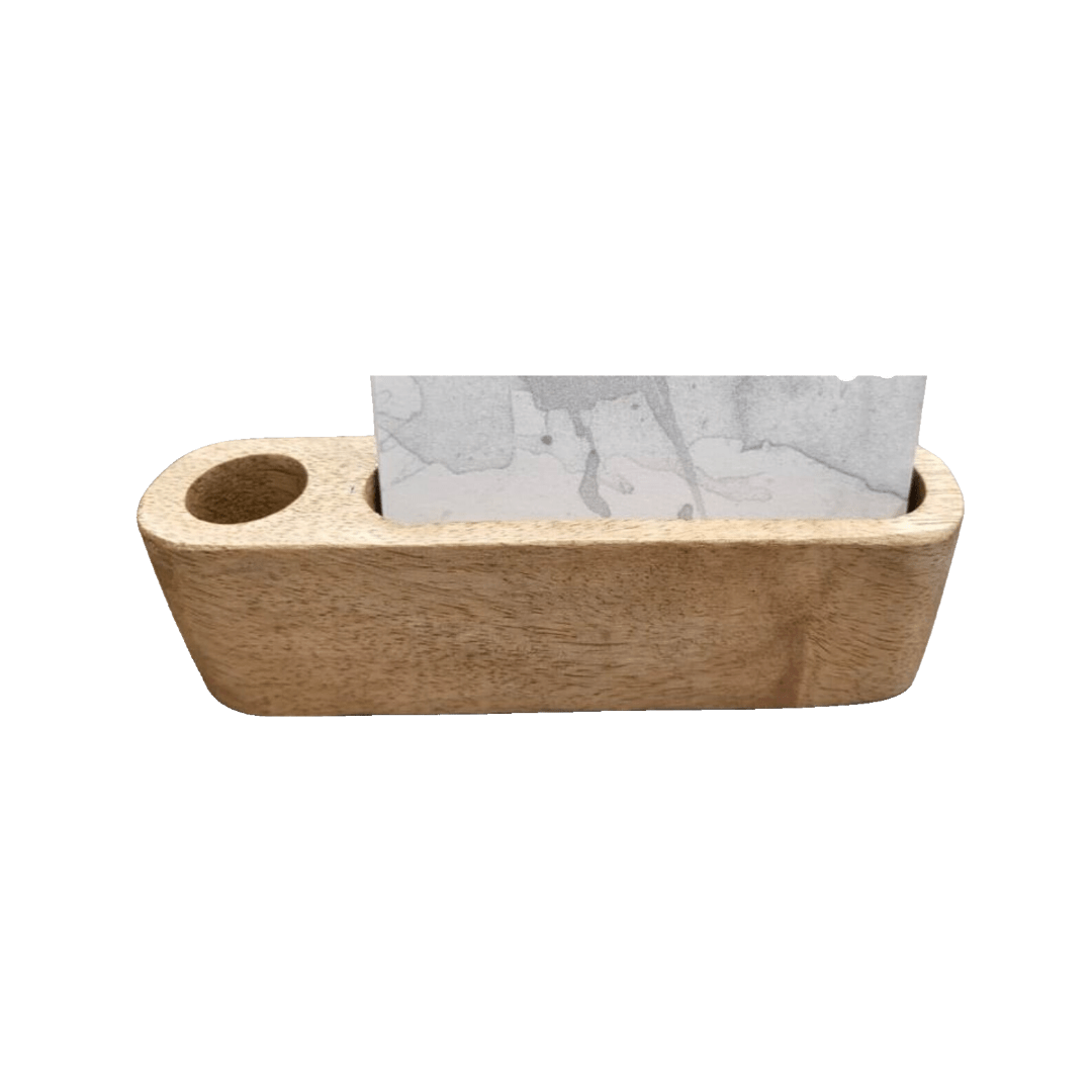 Business Card & Pen Holder - TO THE MARKET