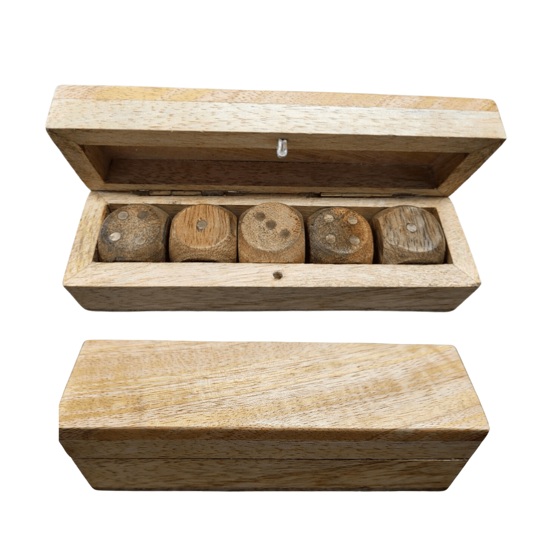 Dice Game w/ Box - TO THE MARKET