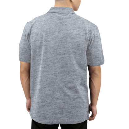 Men's Organic Cotton Pique Polo Shirt - TO THE MARKET