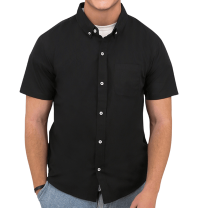 Organic Short Sleeve Woven Shirt - TO THE MARKET