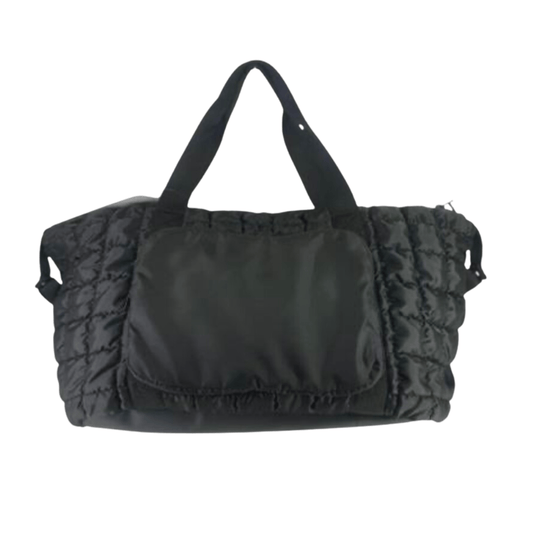 Quilted Duffle Bag - TO THE MARKET