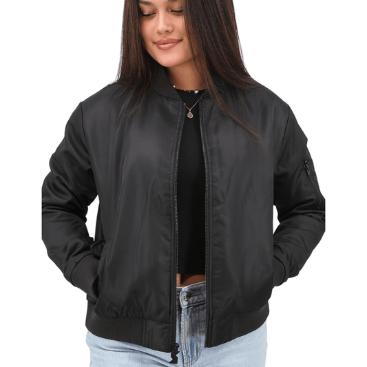 Recycled Baseball Collar Bomber Jacket - TO THE MARKET