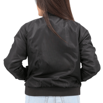 Recycled Baseball Collar Bomber Jacket - TO THE MARKET