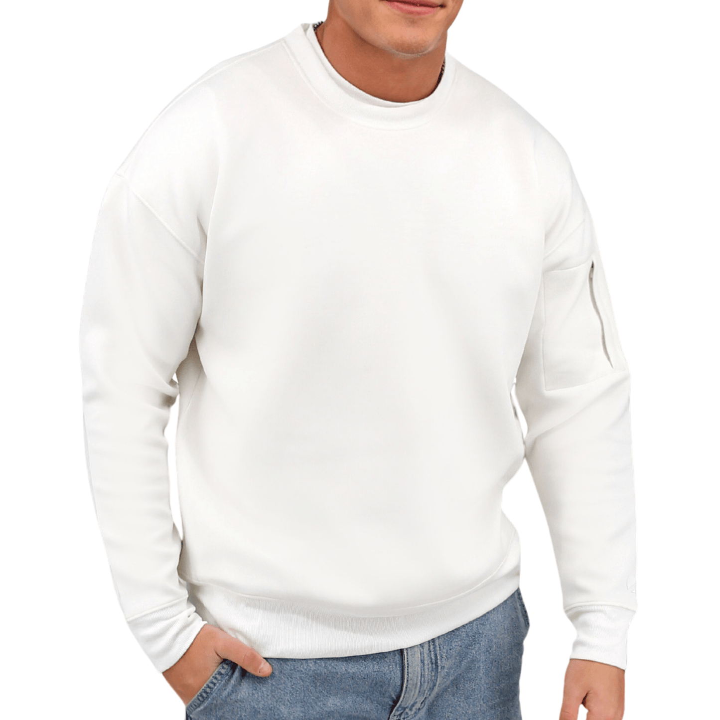 Sustainable Performance Pullover Crewneck - TO THE MARKET