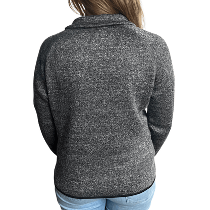 Women's Recycled Full Zip Women’s Multi - Media Sweater Fleece - TO THE MARKET